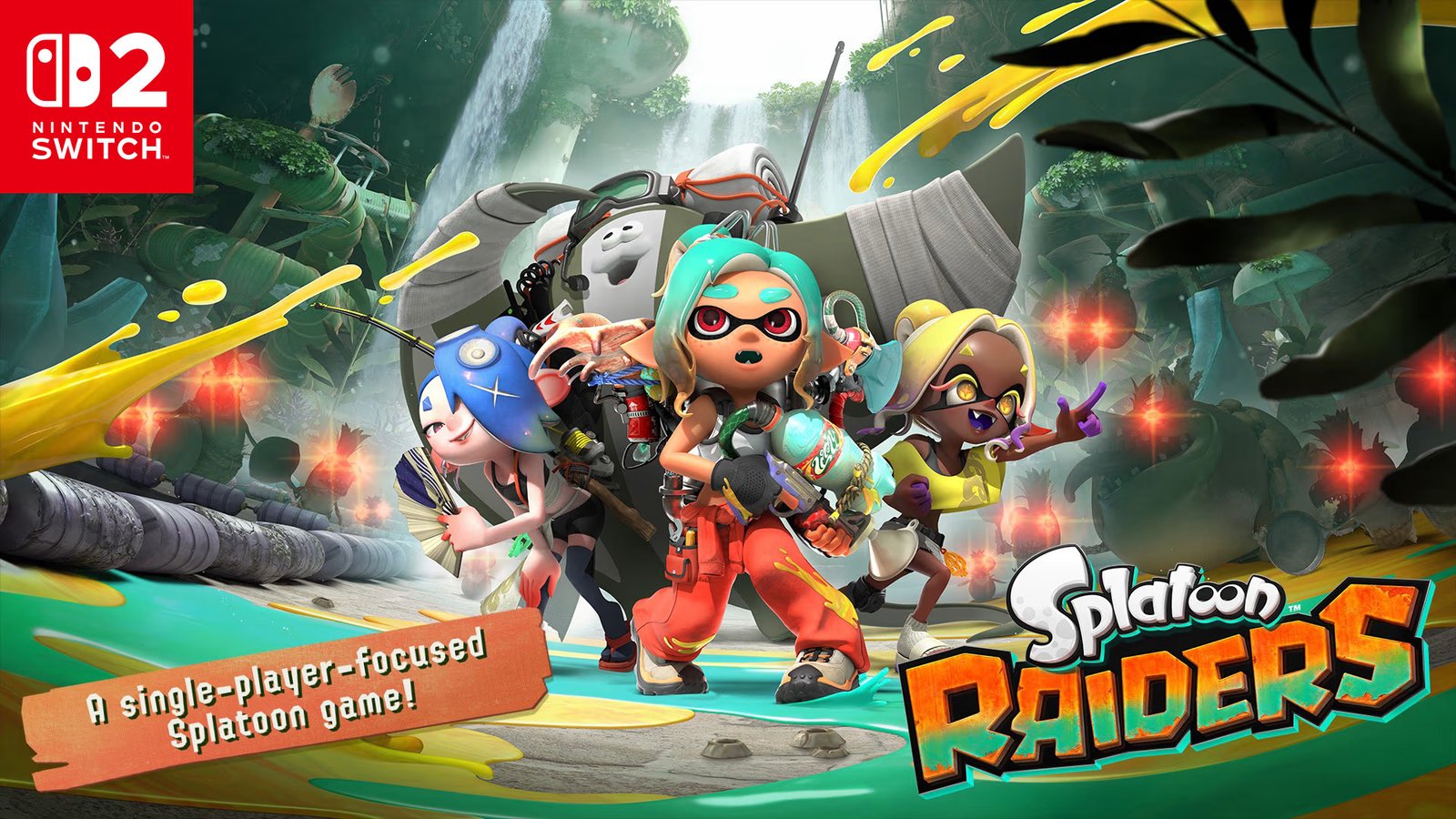 Splatoon Raiders Finally Has a Release Date and It Looks Incredible