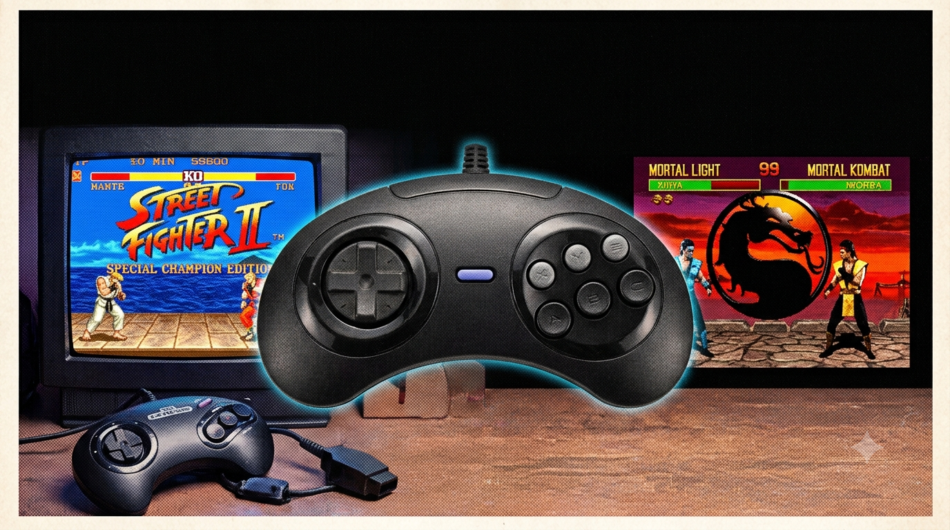 How a 6-button piece of plastic saved the Sega Genesis