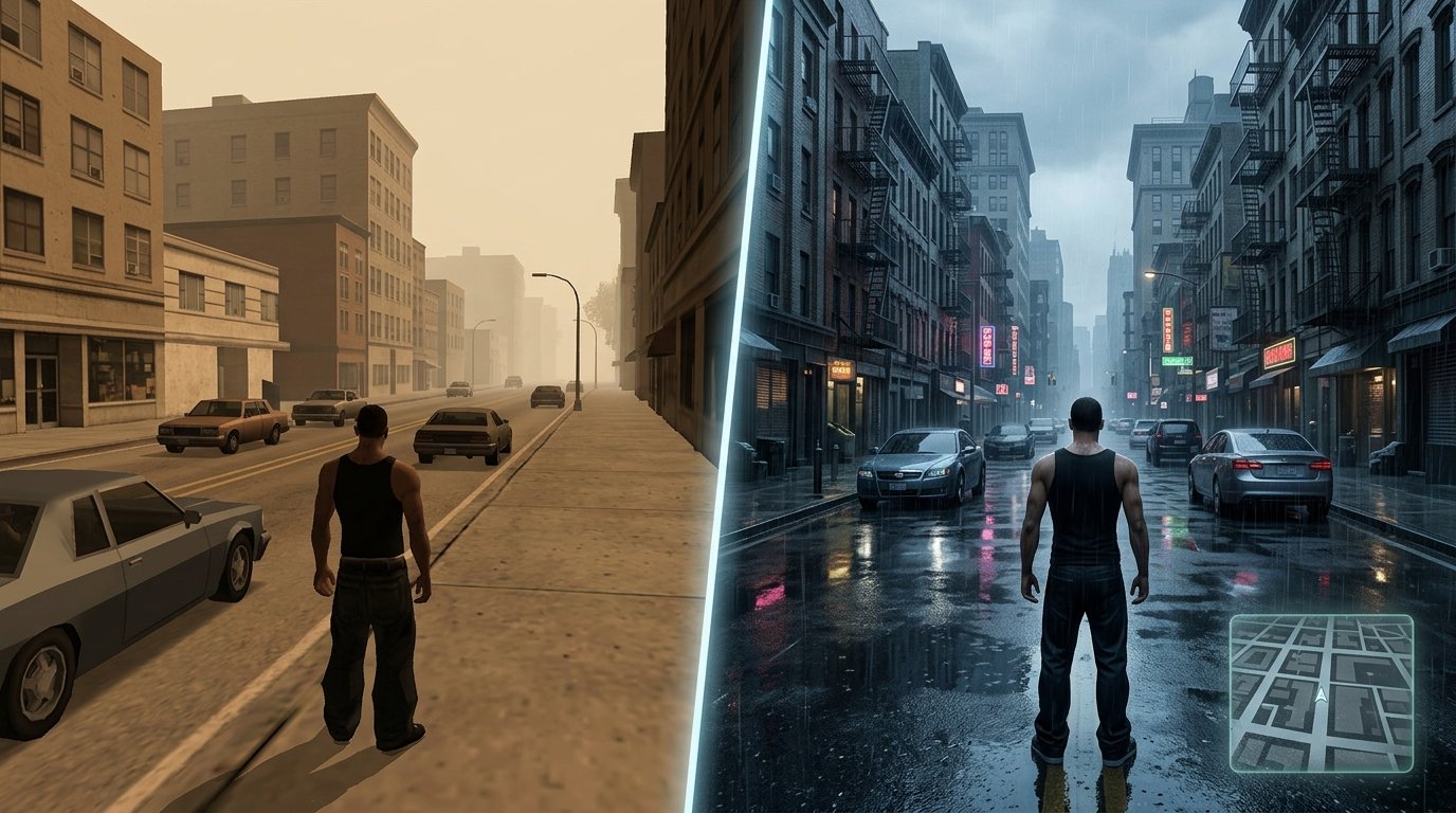 Leaked Fan Project Recreates GTA III Running on GTA IV's Engine
