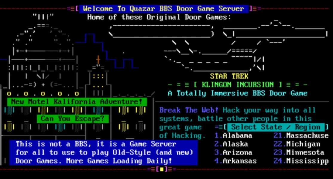 Before Wi-Fi, There Was a Modem Screaming: The Lost World of BBS Door Games